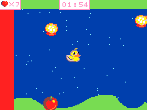 A screenshot of duck by the soot game